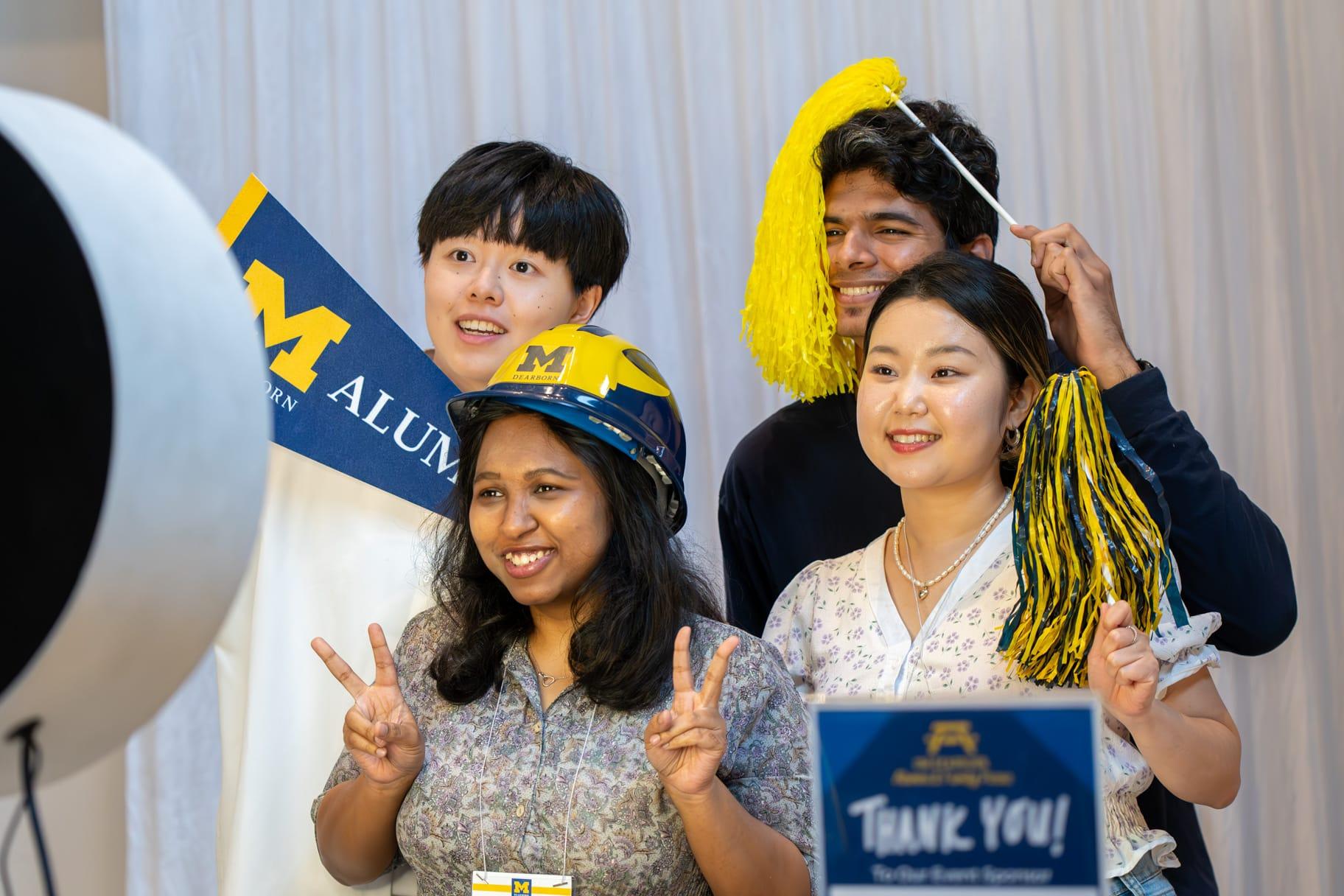 Attendees at UM-Dearborn Alumni & Family Picnic
