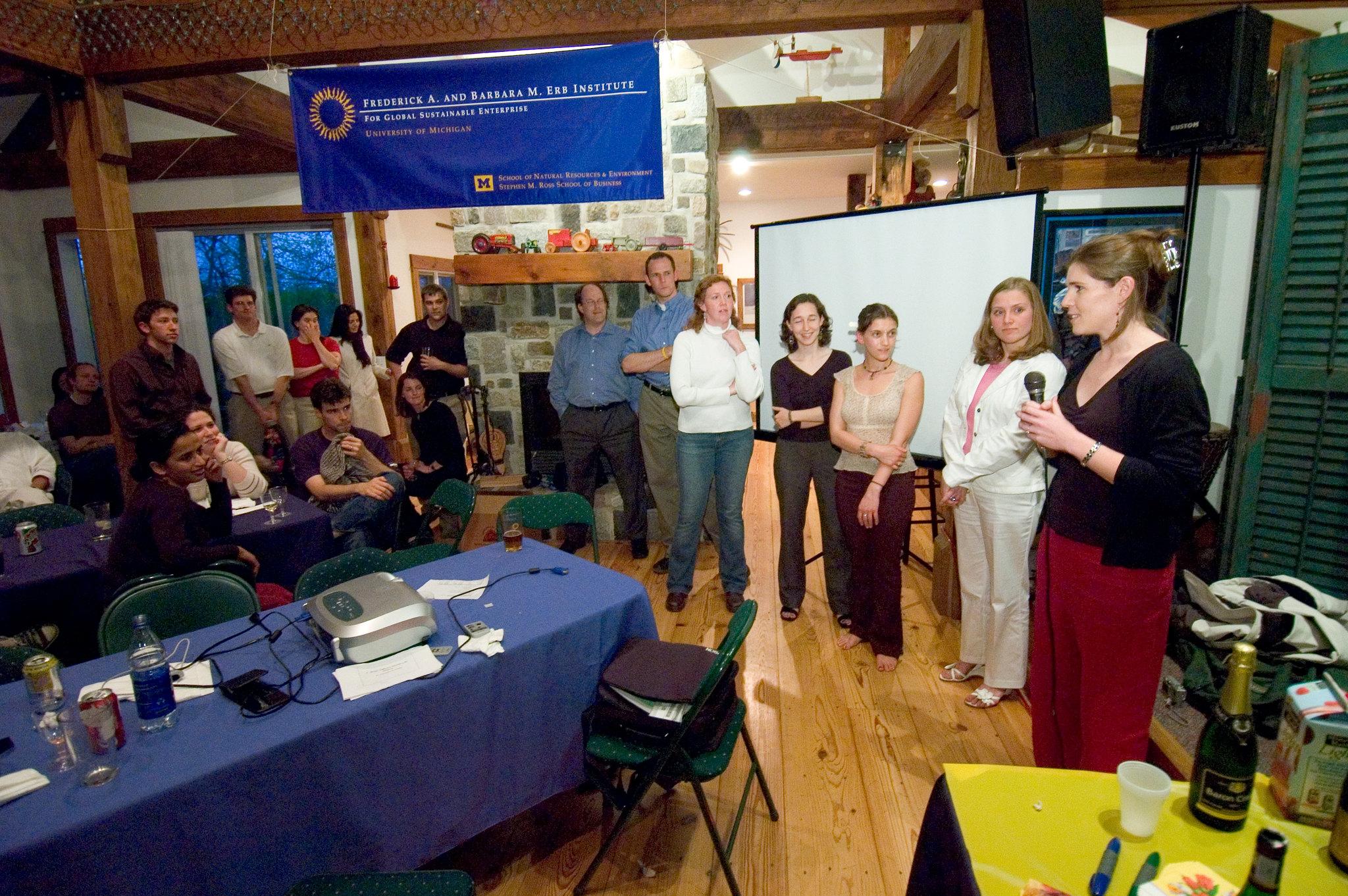 Erbers at an event